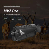 CaseeDa MV2Pro Thermal: AI-Enhanced 1400m Scope, 50Hz AMOLED for Night Hunting