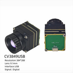 UV384：9mm Focal length USB interface High Resolution 384*288 Camera Module Core thermal imagers